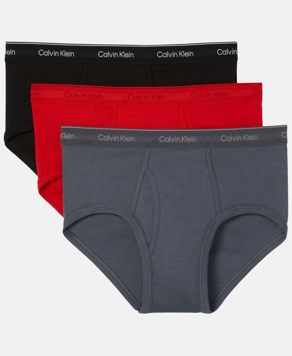 カルバンクライン メンズ アンダーウェア ブリーフパンツ コットン Calvin Klein Men's 3-Pack Cotton ..
