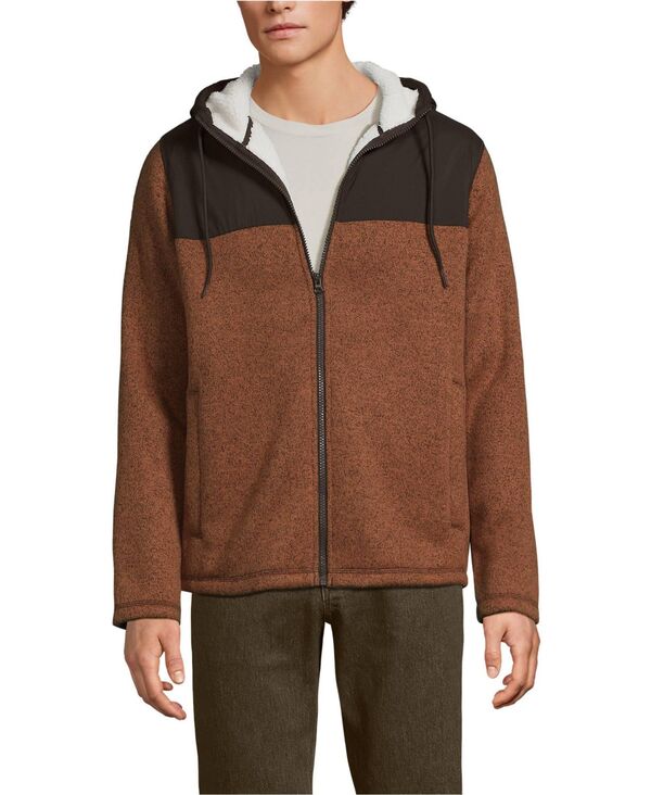 ランズエンド メンズ アウター ジャケット・ブルゾン セーター フリース ジャケット Lands' End Men's ..