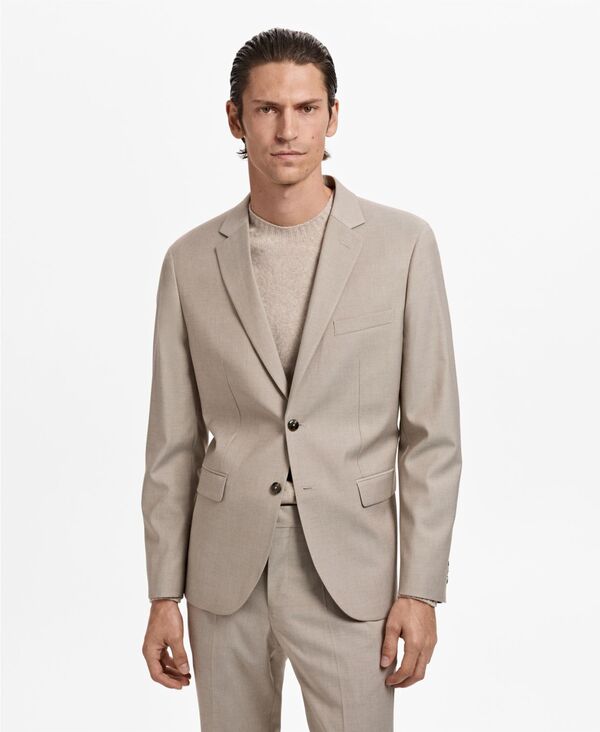 ■アウターサイズ USサイズ｜胸囲(cm) サイズ | 胸囲 | ウェスト| ウエスト(inc) XXS | 約84cm | 約69cm | 27inc XS | 約88cm | 約73cm | 28-29inc S | 約94cm | 約78cm | 30-31inc M | 約100cm | 約83cm | 32-33inc L | 約106cm | 約88cm | 34-35inc XL | 約112cm | 約96cm | 36-38inc XXL | 約118cm | 約108cm | 42-44inc ■ブランド MANGO (マンゴ)■商品名 Men's Stretch Fabric Super Slim-Fit Suit Jacket■商品は海外よりお取り寄せの商品となりますので、お届けまで10日-3週間前後お時間頂いております。 ■ブランド・商品・デザインによって大きな差異がある場合があります。 ■あくまで平均的なサイズ表ですので「目安」として参考にしてください。 ■お届けの商品は1枚目のお写真となります。色展開がある場合、2枚目以降は参考画像となる場合がございます。 ■只今、一部を除くすべて商品につきまして、期間限定で送料無料となります。 ※沖縄・離島・一部地域は追加送料(3,300円)が掛かります。