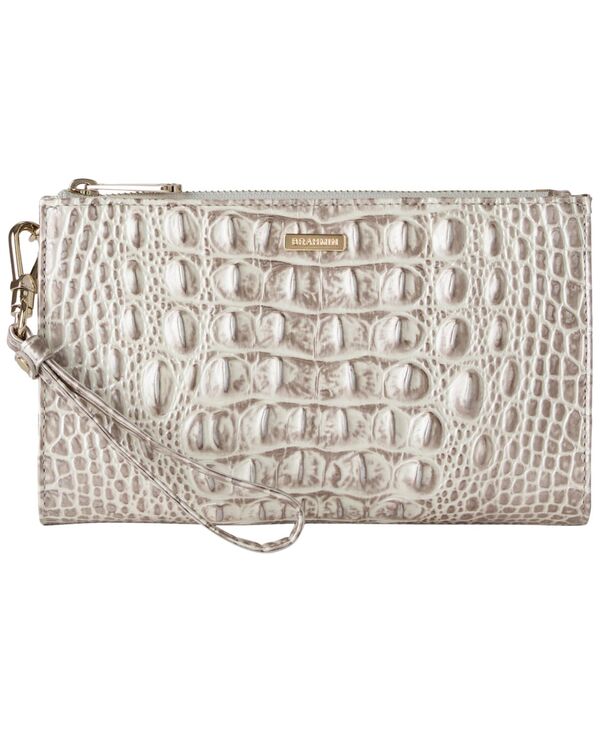 ブランミン レディース バッグ クラッチバッグ レザー Brahmin Daisy Leather Melbourne Wristlet Pris..