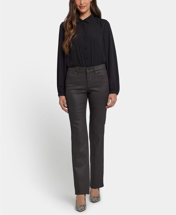 エヌワイディージェイ レディース ボトムス デニムパンツ コート ジーンズ NYDJ Women's Coated Marilyn Straight Jeans...