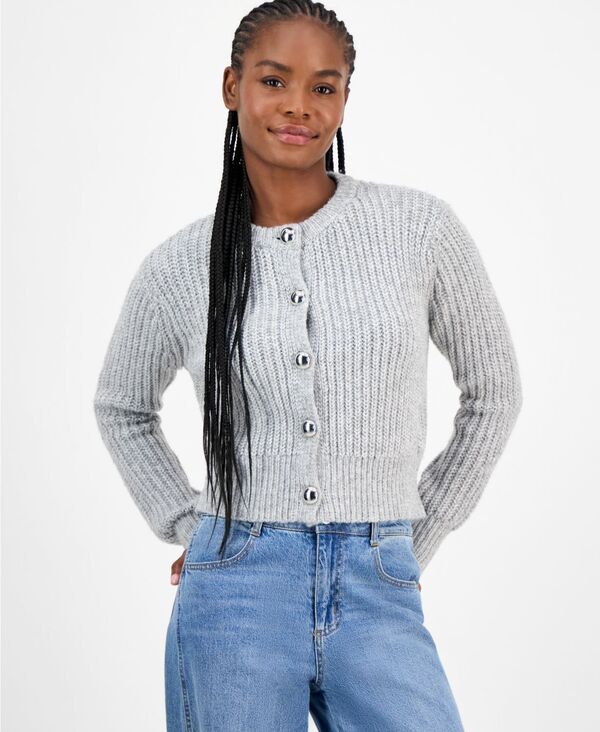 アンドノウディス レディース アウター ニット・セーター カーディガン クロップド And Now This Women..