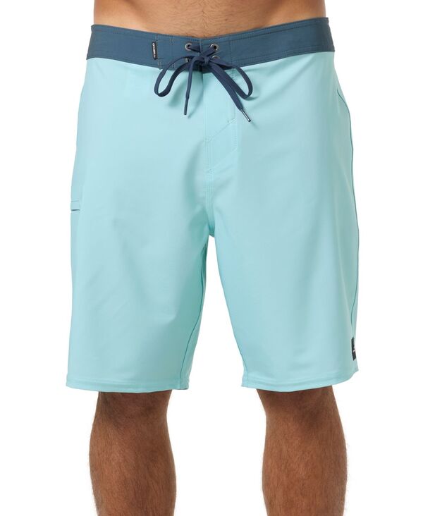 オニール メンズ 水着 ハーフパンツ・ショーツ ショートパンツ O'Neill Men's Hyperfreak Heat Solid Boardshorts Pastel turquoise ターコイズ