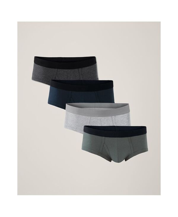 パクト メンズ アンダーウェア ブリーフパンツ コットン Pact Men's Organicotton Everyday Brief 4-Pa..