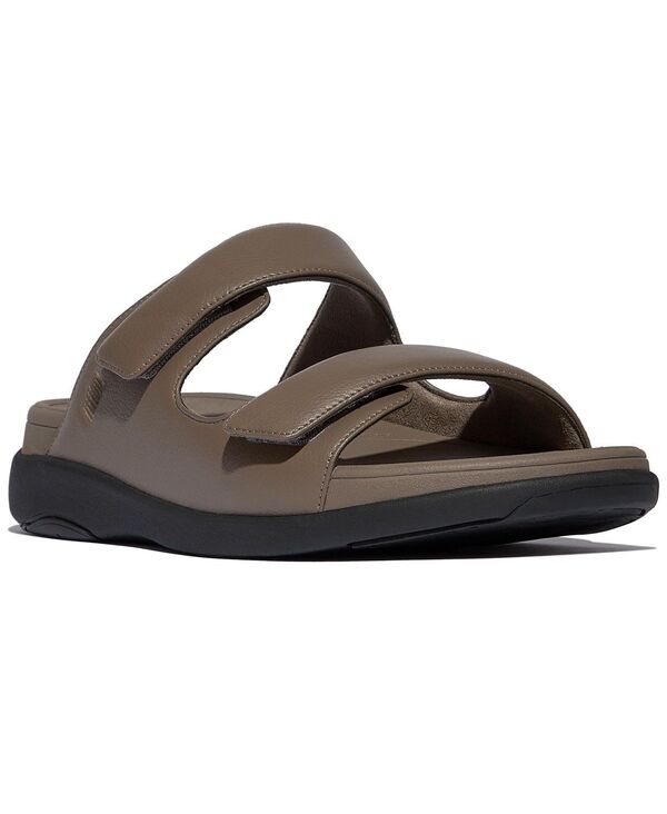フィットフロップ メンズ シューズ サンダル FitFlop Men's F-Mode Go Adjustable Sandals Java