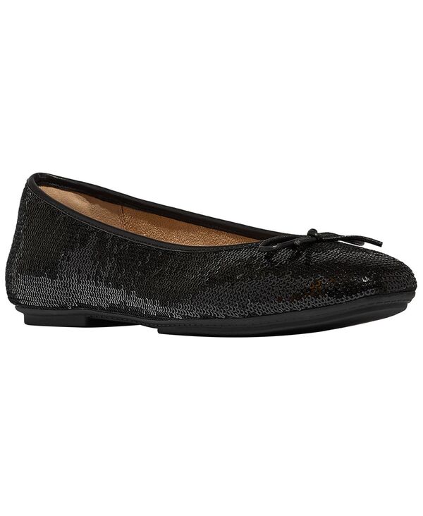 フィットフロップ レディース シューズ パンプスパンコール FitFlop Women's Delicato Sequin Ballet Flats Black ブラック