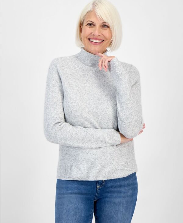 ReVida ŷԾŹ㤨֥륢ɥ ǥ  ˥åȡ Style & Co Women's Luxsoft Mock-Neck Sweater PXS-XXL Slate Heather 졼ȡפβǤʤ10,480ߤˤʤޤ