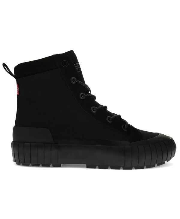 リーバイス メンズ シューズ ブーツ・レインブーツ Levi's Men's La Paz Round-Toe Casual Boots Black ブラック
