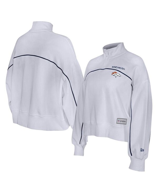 ReVida ŷԾŹ㤨֥˥塼 ǥ  ѡå  New Era Women's White Denver Broncos Functional Fandom Quarter-Zip Sweatshirt White ۥ磻ȡפβǤʤ21,480ߤˤʤޤ