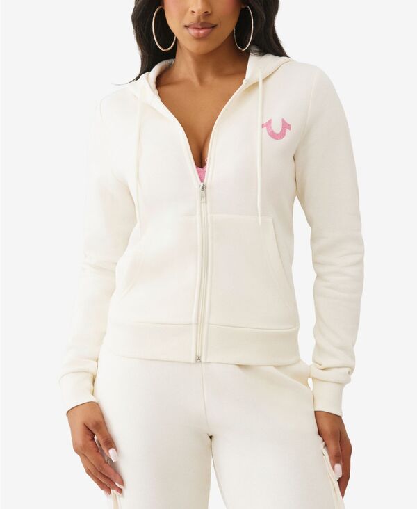 トゥルーレリジョン レディース アウター ニット・セーター トール パーカー True Religion Women's Me..