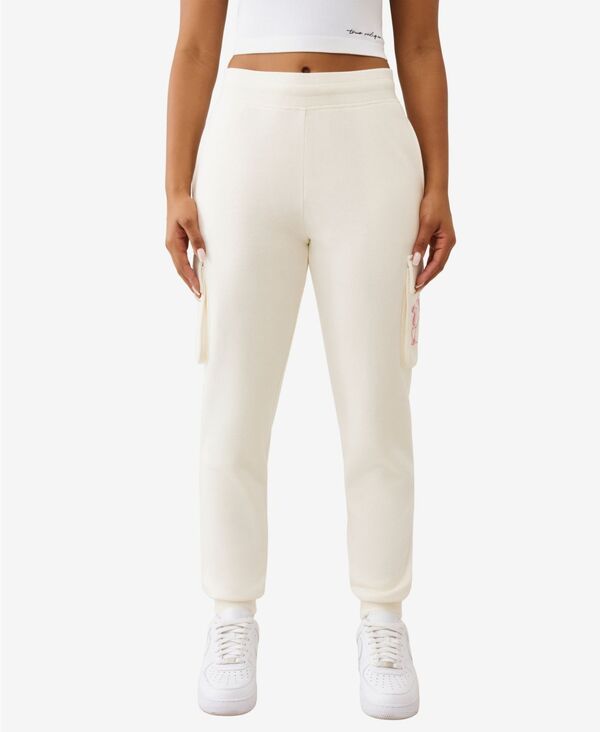 トゥルーレリジョン レディース ボトムス カジュアルパンツ True Religion Women's Buddha Fold Over C..