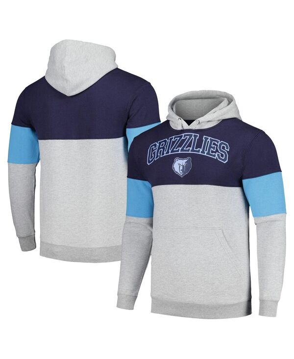 ファナティクス メンズ アウター パーカー・スウェット コントラスト Fanatics Men's Navy Memphis Gri..