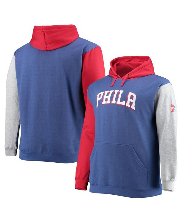 ファナティクス メンズ アウター パーカー・スウェットール コントラスト Fanatics Men's Royal Red Ph..