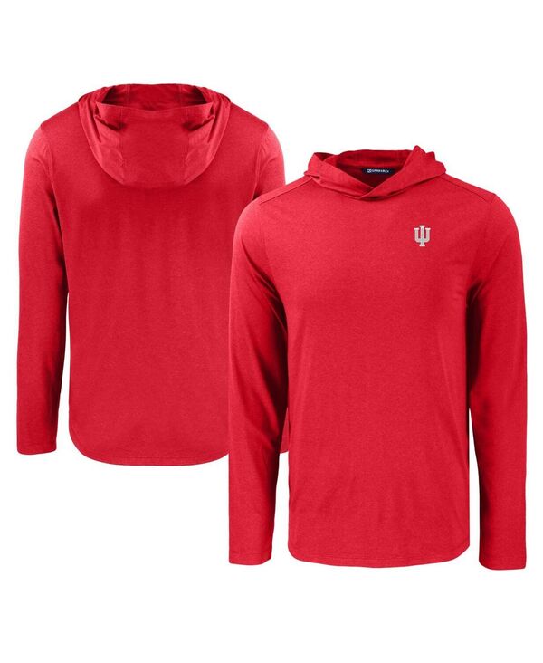 カッターアンドバック メンズ トップス Tシャツ パーカー Cutter & Buck Men's Crimson Indiana Hoosie..