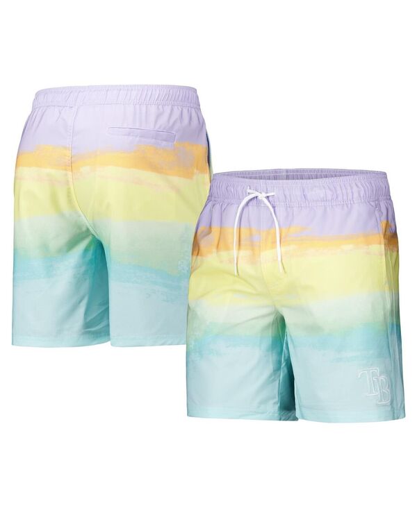 楽天ReVida 楽天市場店カール バンクス メンズ 水着 ハーフパンツ・ショーツ ショートパンツ G-III Sports by Carl Banks Men's Tampa Bay Rays Perfect Game Volley Board Shorts Gray グレー