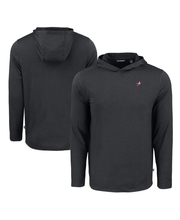 カッターアンドバック メンズ トップス Tシャツ パーカー Cutter & Buck Men's Black Ohio State Bucke..