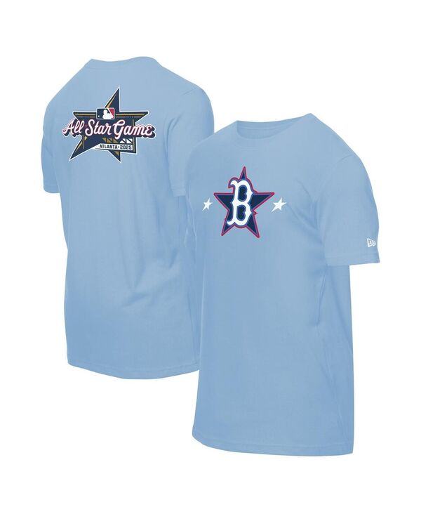 楽天ReVida 楽天市場店ニューエラ メンズ トップス Tシャツ New Era Men's Light Blue Boston Red Sox 2025 MLB All-Star Game Workout-Shirt Light Blue ブルー