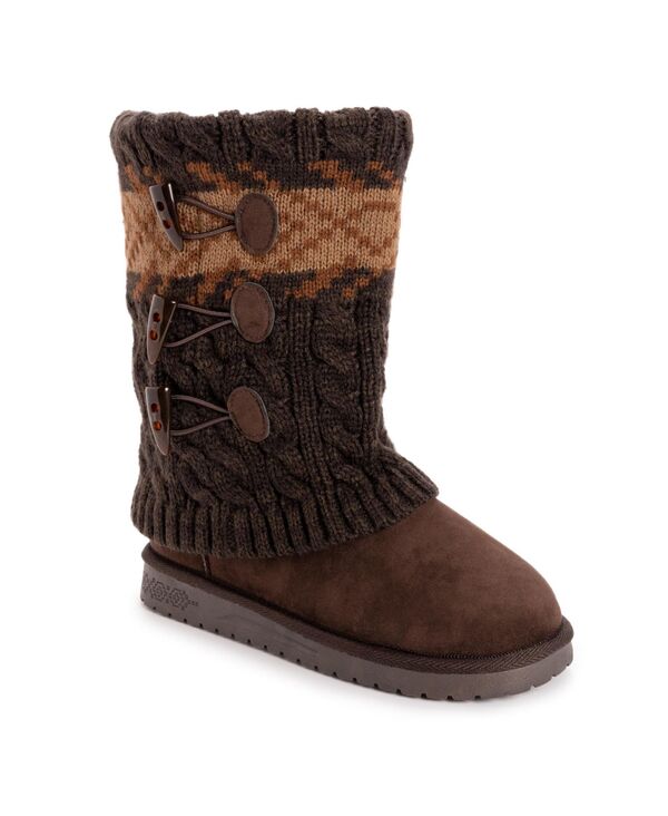 ムクルクス レディース シューズ ブーツ・レインブーツ MUK LUKS Women's Cheryl Boots Java marl マール