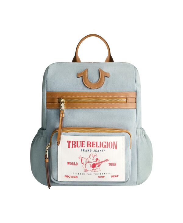 トゥルーレリジョン レディース バッグ バックパック・リュックサック デニム True Religion Buddha Po..