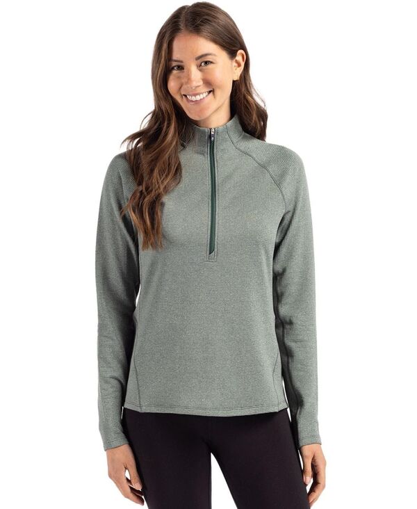 カッターアンドバック レディース アウター ジャケット・ブルゾン ハーフジップ フリース Cutter & Buc..