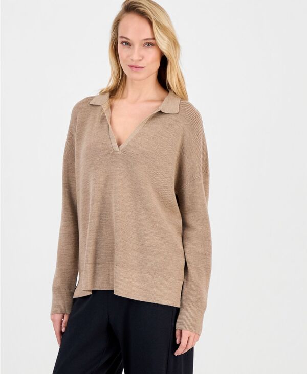 エイリーンフィッシャー レディース アウター ニット・セーター ウール Eileen Fisher Women's Wool Cl..