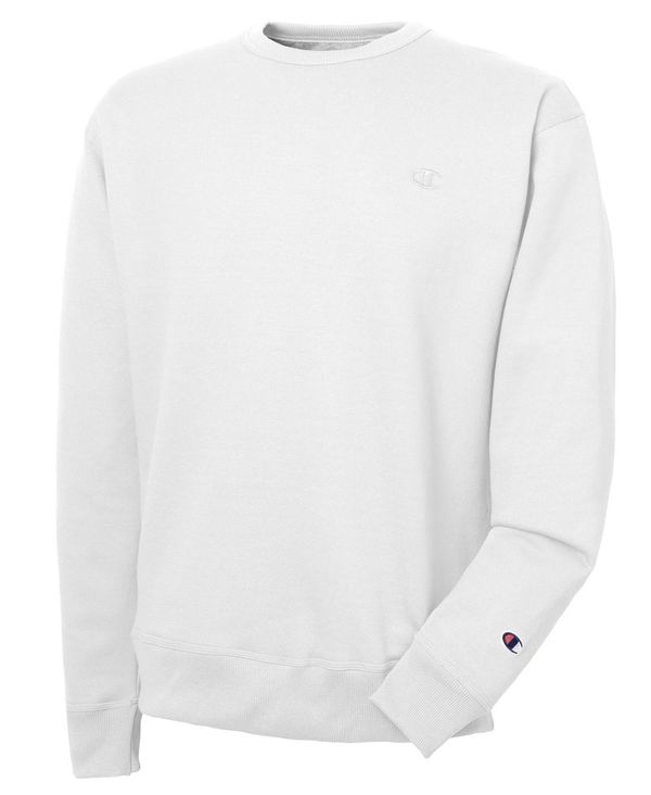 チャンピオン メンズ シャツ トップス Men's Powerblend Fleece Sweatshirt White