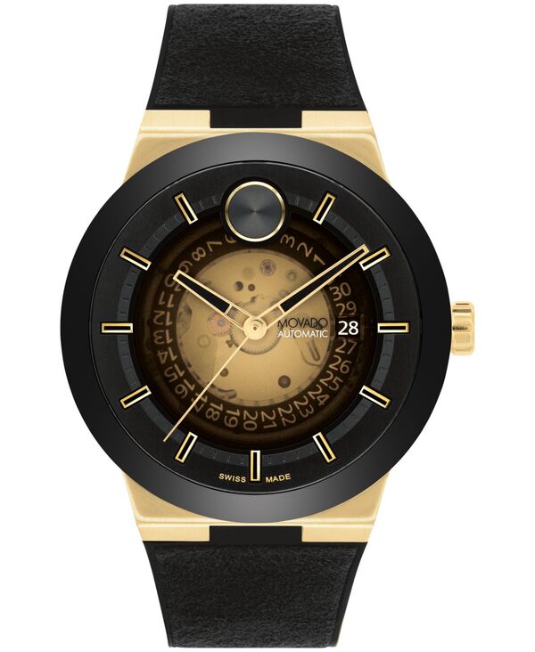 モバド メンズ アクセサリー 腕時計 Movado Men's Bold Fusion Automatic Swiss Auto Anthracite Fabric 43.50MM Watch MULTI DIAL マルチカラー