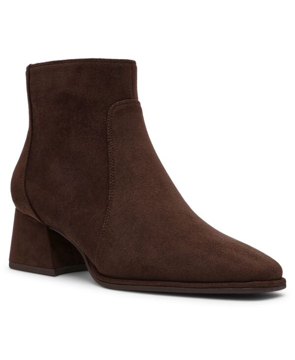 アンクライン レディース シューズ ブーツ・レインブーツ ヒール Anne Klein Women's Marelle Block Heel Booties Java