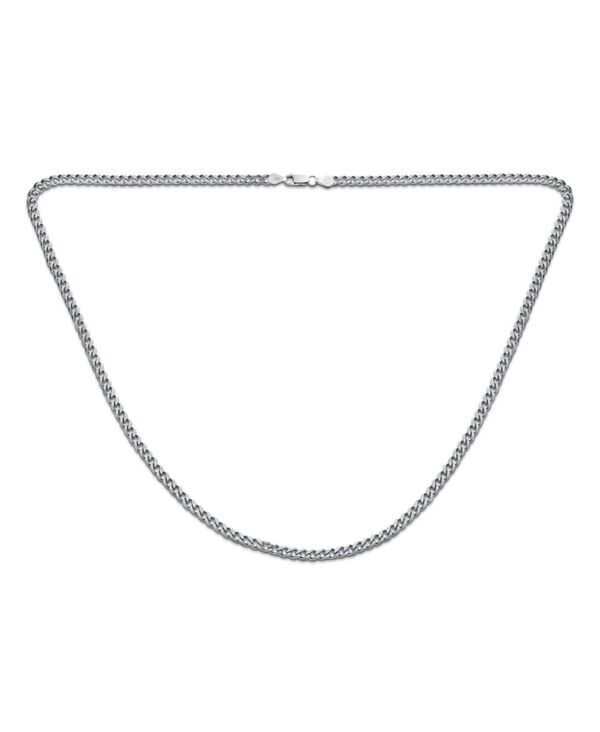 ブリング レディース アクセサリー ネックレス・チョーカー・ペンダントトップ レース Bling Jewelry Heavy Solid 6MM .925 Sterling Silver Miami Cuban Curb Chain Link Necklace Silver シルバー