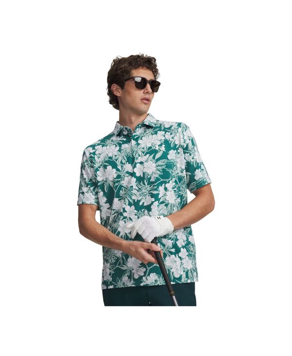 アンダーアーマー メンズ トップス ポロシャツ Under Armour Men's Regular-Fit Polo shirt Rack Green グリーン