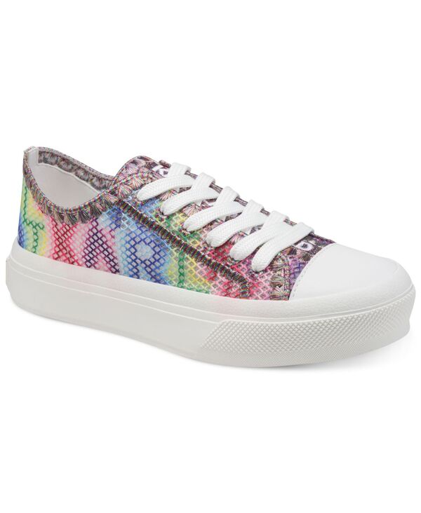 カール ラガーフェルド レディース シューズ スニーカー KARLAGERFELD PARIS Women's Giddeon Sneakers Multi/White ホワイト