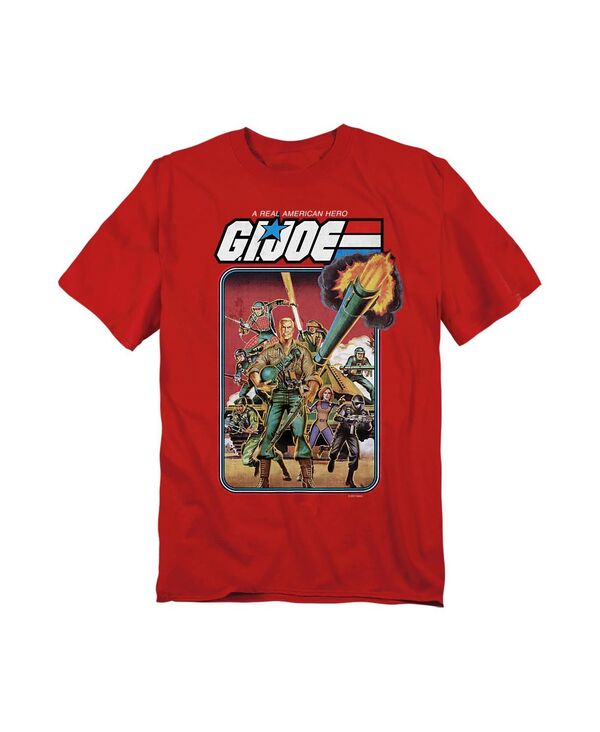 ロゴビジョン メンズ トップス Tシャツ Logovision Hasbro+ Men's + G.I. Joe Hero Group T-Shirt Red レッド