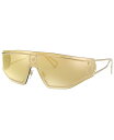 ヴェルサーチ メンズ サングラス・アイウェア アクセサリー Men's Sunglasses VE2226 45 GOLD/BROWN MIRROR GOLD