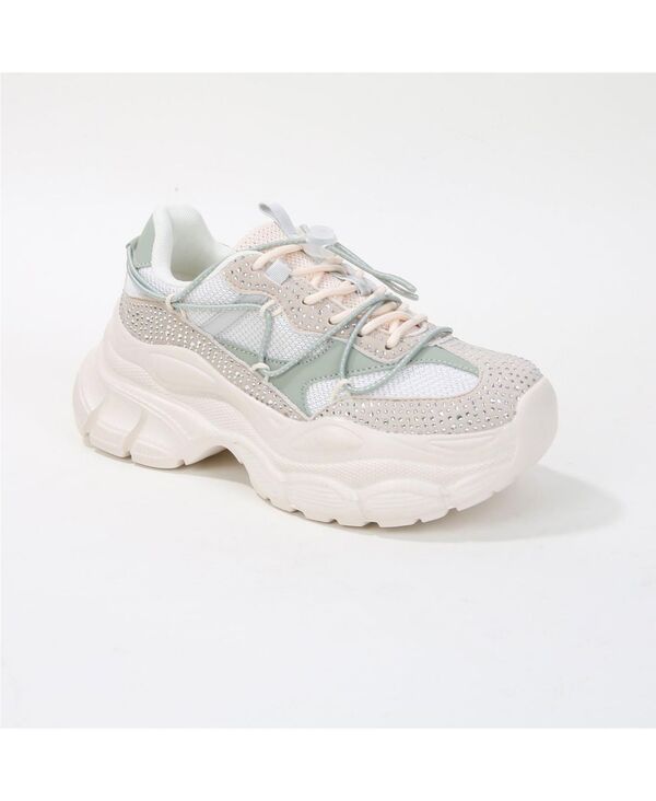 バーネス レディース シューズ スニーカー メッシュ BERNESS Rosa Rhinestone Mesh Sneakers Multi マルチカラー