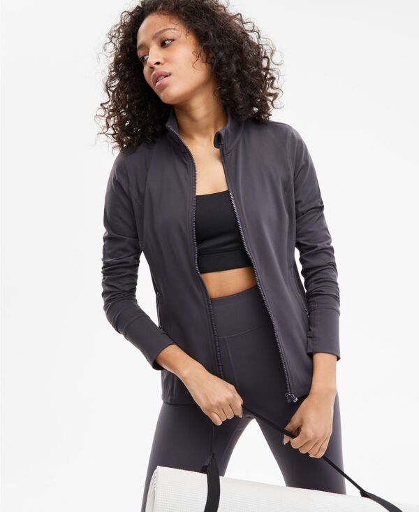 イデオロギー レディース アウター ジャケット・ブルゾン IDeology Women'soft Full-Zip Jacket Shell Pink ピンク