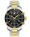 oh Y rv ANZT[ Men's Swiss Chronograph Series 800 Two-Tone PVD Stainless Steel Bracelet Diver Watch 42mm Two Tone