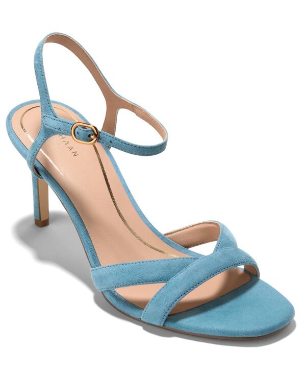コールハーン レディース シューズ サンダル Cole Haan Women's Constantina Round Toe Sandals Provincial Blue Suede ブルー