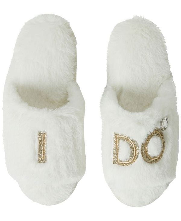 ディアフォームズ レディース サンダル シューズ Bride and Bridesmaids Slide Slippers Online Only Alabaster