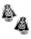 JtNX Y JtX{^ ANZT[ Recessed Matte Darth Vader Head Cufflinks Black