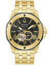 uo Y rv ANZT[ Men's Automatic Marine Star Gold-Tone Stainless Steel Bracelet Watch 45mm Gold-tone