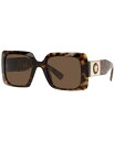 ヴェルサーチ レディース サングラス・アイウェア アクセサリー Women's Sunglasses VE4405 54 Tortoise