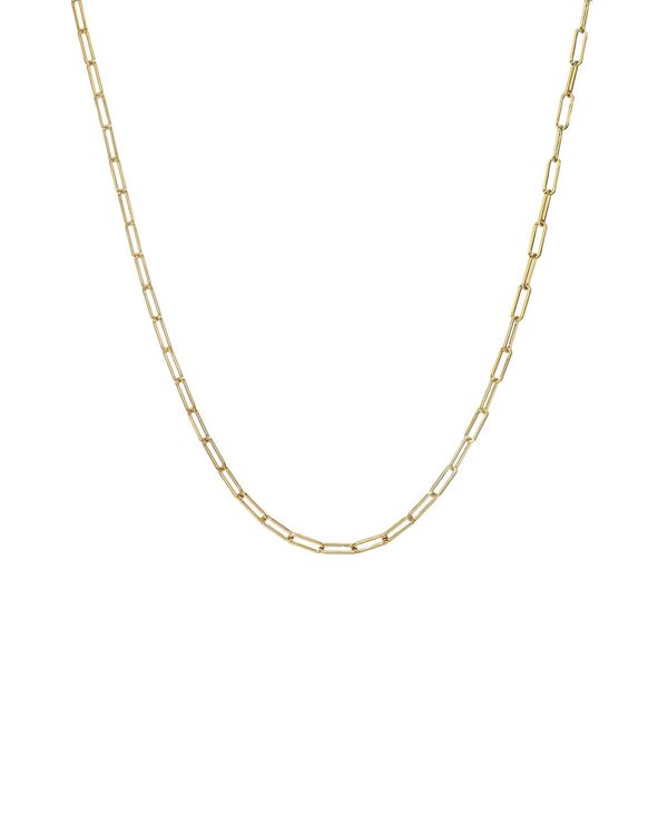 ]Gt fB[X lbNXE`[J[Ey_ggbv ANZT[ Open Link 14K Yellow Gold Chain Necklace Gold