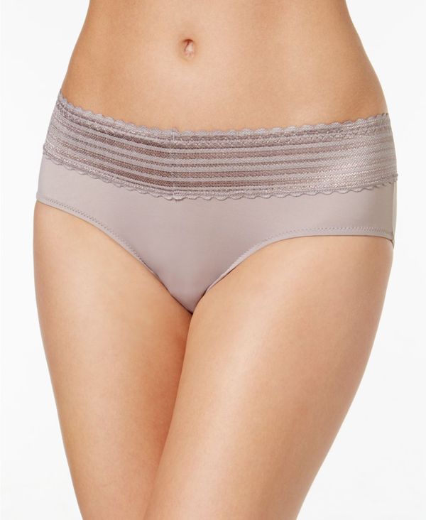 ワーナーズ レディース パンツ アンダーウェア No Pinching No Problems Lace Hipster Underwear 5609J Mink