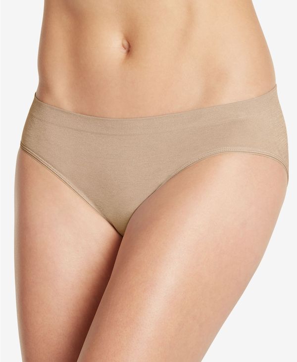 ジョッキー レディース パンツ アンダーウェア Smooth and Shine Seamfree Heathered Bikini Underwear 2186 available in extended sizes Light (Nude 4)