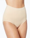 バリ レディース パンツ アンダーウェア Women's Extra Firm Tummy-Control Seamless Brief Underwear 2...