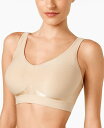 バリ レディース ブラジャー アンダーウェア Comfort Revolution ComfortFlex Fit Seamless Shaping Wireless Bra 3488 Nude (Nude 5)