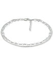 ジャーニ ベルニーニ レディース ブレスレット・バングル・アンクレット アクセサリー Double Row Heart Ankle Bracelet in 18k Gold-Plated Sterling Silver & Sterling Silver Silver(4)