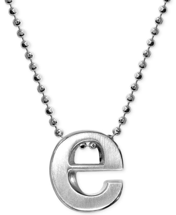 AbNX E[ fB[X lbNXE`[J[Ey_ggbv ANZT[ Little Letter by Initial Pendant Necklace in Sterling Silver E