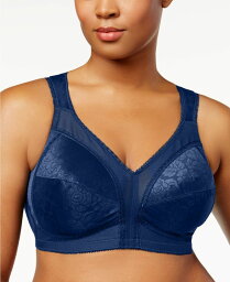 プレイテックス レディース ブラジャー アンダーウェア 18 Hour Ultimate Shoulder Comfort Wireless Bra 4693 Sailor Blue