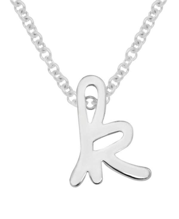 ジャーニ ベルニーニ レディース ネックレス・チョーカー・ペンダントトップ アクセサリー Lower Case Initial Pendant in Sterling Silver K